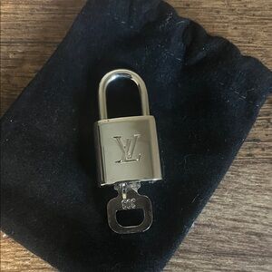 Louis Vuitton Silver Padlock with Key #303